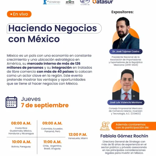 Evento Haciendo Negocios con Mexico - Eventos Datasur